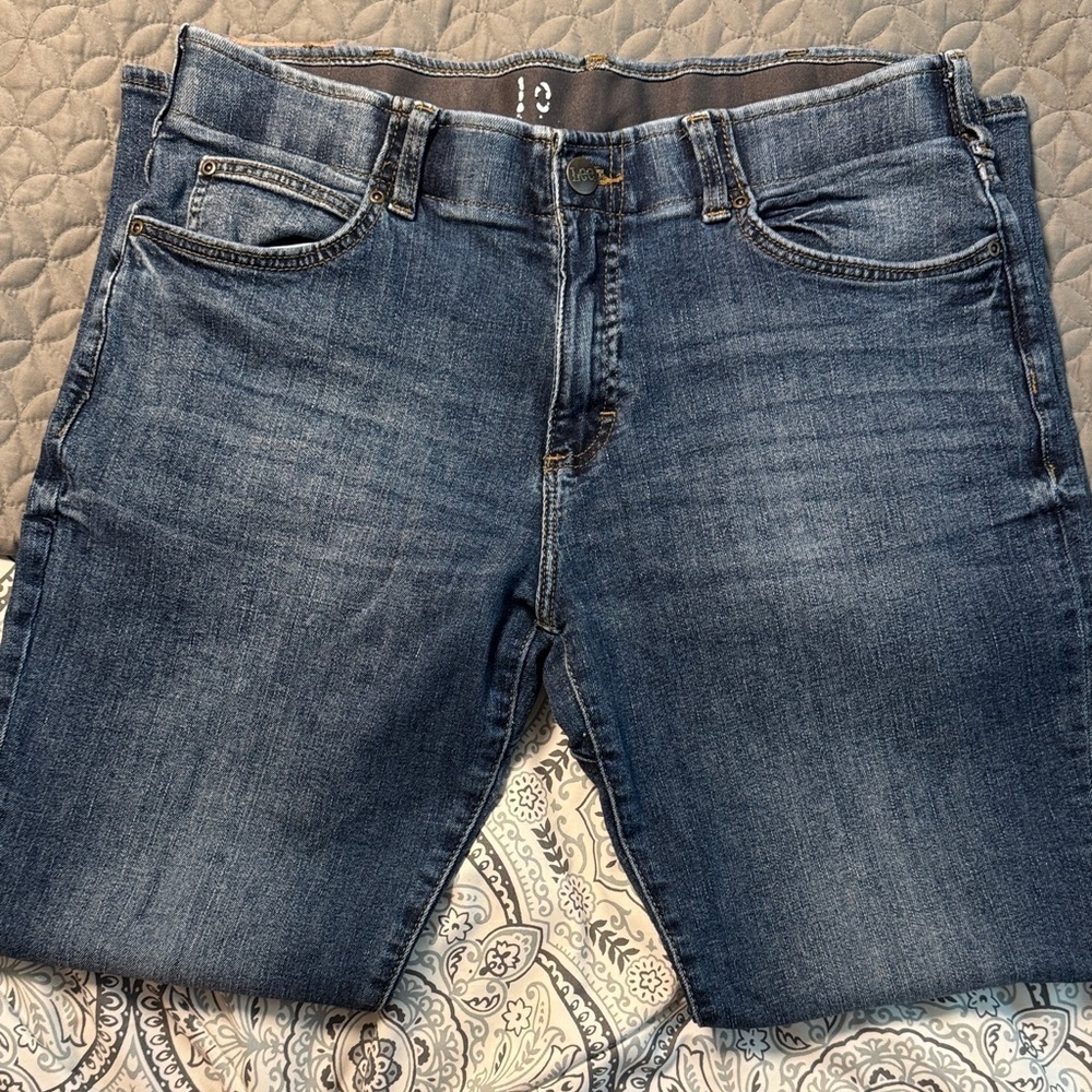 Lee Men's Indigo Relaxed Jeans